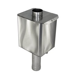 Бак-труба - 40 л - 115 мм (0,8 м) Aisi 201 0,8 мм - гарантия 18 месяца фото №1579662