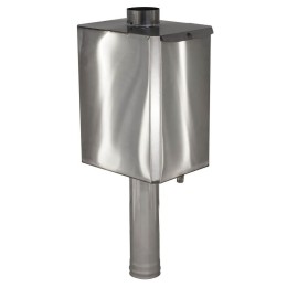 Бак-труба - 60 л - 115 мм (0,8 м) Aisi 430 1 мм - гарантия 3 месяца фото №1579560