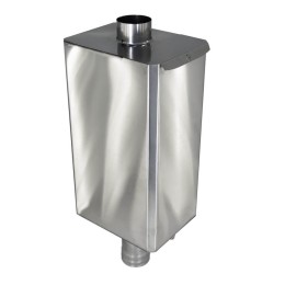 Бак-труба - 85 л - 115 мм (1,0 м) Aisi 430 1 мм - гарантия 3 месяца фото №1579812