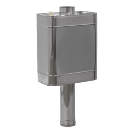 Бак-труба - "Сталь-Мастер" овальный - 50 л - 115 (0,8м) - AISI 430 - гарантия 1 год фото №1579412