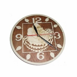 Часы резные "Мужик" (ЧР-М) фото №1580098