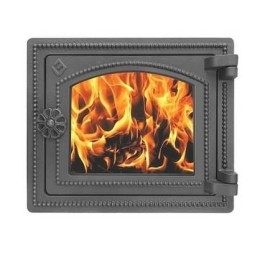 Дверка ВЕЗУВИЙ печная ДТ-3С (Антрацит) фото №1580361