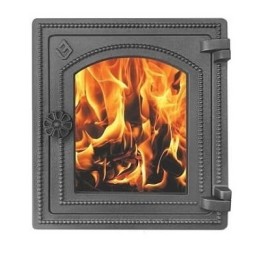 Дверка ВЕЗУВИЙ печная ДТ-4С (Антрацит) фото №1580229