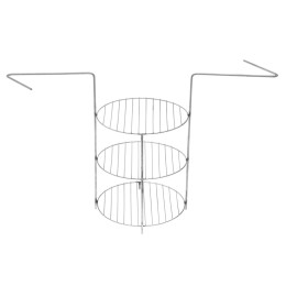 Этажерка D230xH335 (3-х ярусная средняя с доп кольцами) Ш-Гриль фото №1579804