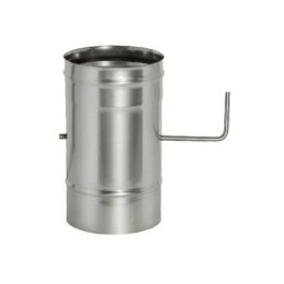 ф150 ВЕЗУВИ Шибер-задвижка Поворотная д150 0,5мм нерж. фото №1579803