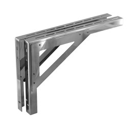 Кронштейн опорный - 600 х 400 - нерж 1,5 мм фото №1580520