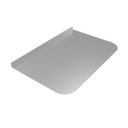 Лист предтопочный нерж зерк 400х1000х0,5мм фото №1579402