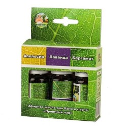 Набор эфирных масел "Приятный пар", Бацькина баня фото №1580051