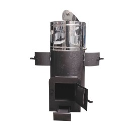 Печь Банная ДОБРАЯ с нерж. баком 80л, вынос фото №1580296