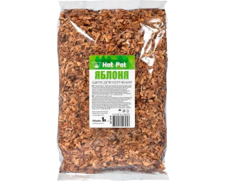 Щепа для копчения "Яблоня" Hot pot, 1л (25 шт) фото №1643876