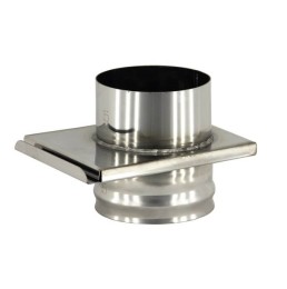 Шибер-задвижка 150 нерж 0,15м фото №1579385