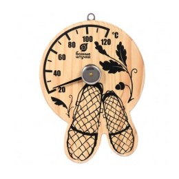 Термометр "Лапти" 16*12*2,5см, Банные штучки фото №1579964