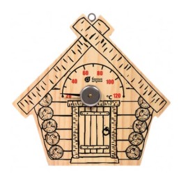 Термометр "Парилочка" 17*6см для бани, Банные штучки фото №1579966