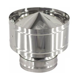 Зонт-дефлектор - 150 - нерж 0,5мм фото №1580200