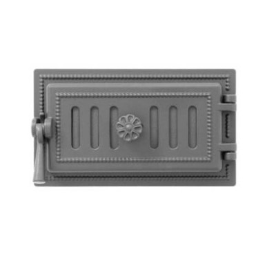 Дверка ВЕЗУВИЙ поддувальная 236 (Антрацит) фото №1579422