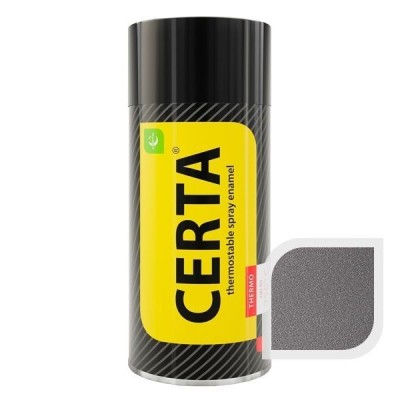 Эмаль термостойкая Церта графит аэрозоль (700) фото №1580193