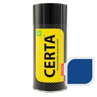 Эмаль термостойкая Церта синяя аэрозоль (400) фото №1580198