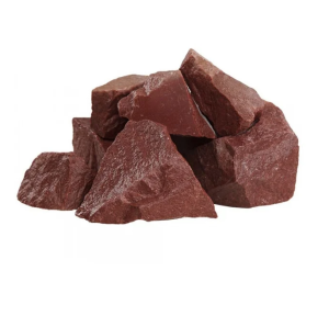 Камень Ежевичный кварцит колотый (коробка 20кг)