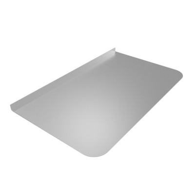 Лист предтопочный нерж зерк 1000х600х0,5мм фото №1580483