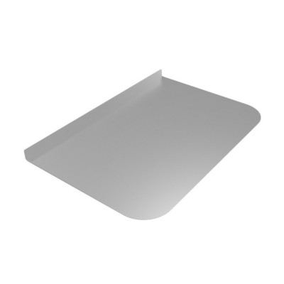 Лист предтопочный нерж.зерк 400х600х0,5мм фото №1579678