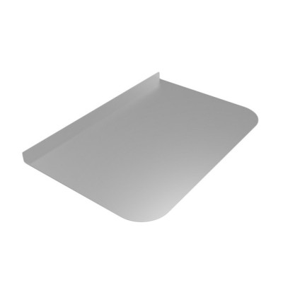 Лист предтопочный нерж зерк 800х400х0,5мм фото №1580482