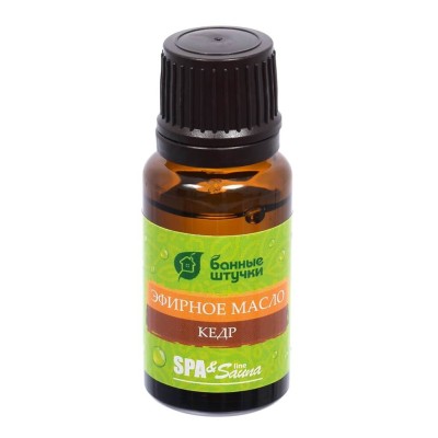Масло Кедр 15мл., Банные Штучки фото №1580035