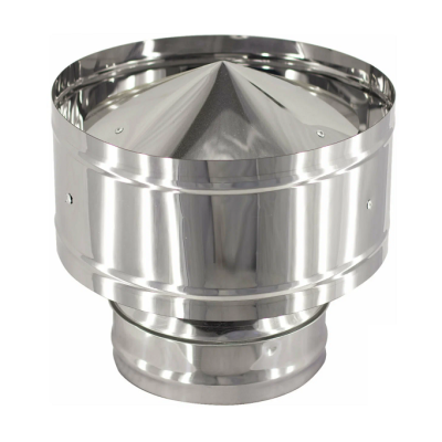 Оголовок нерж. 115/200 дефлектор нерж.0,5мм фото №1580384