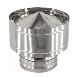 Оголовок нерж. 120/200 дефлектор нерж.0,5мм