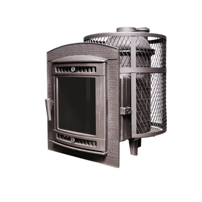 Печь Банная Атмосфера L ProMetall сетка нерж.сталь фото №1220434