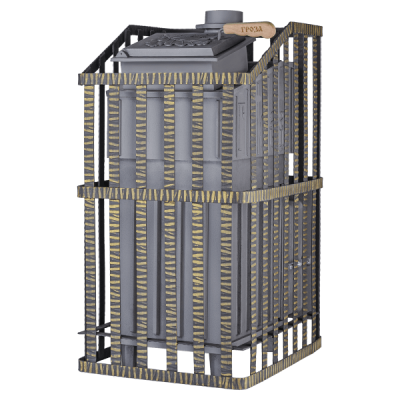 Печь Банная Чугунная Гроза Ураган 18 М ТехноЛит фото №1580064