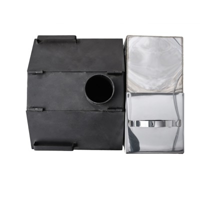 Печь Банная ЕМЕЛЯ с закрытой каменкой фото №1579337