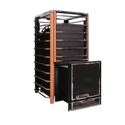 Печь Банная ERMAK 20 Сетка Премиум Чугун фото №1579618