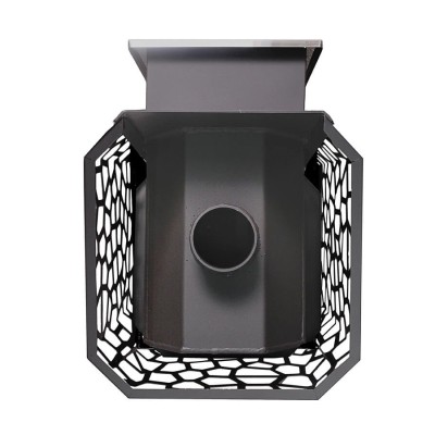 Печь Банная "РАДА в Сетке XXL" 4мм до 25м3 фото №1580383