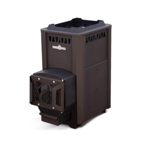 Печь Банная СТАЛЬ-МАСТЕР 14М (6мм, 09Г2С) + Дверца ДСС Пламя-2