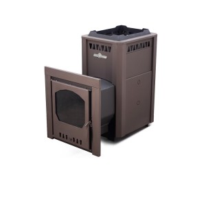 Печь Банная СТАЛЬ-МАСТЕР 24L Панорама (6мм, 09Г2С)