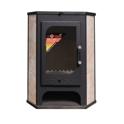 Печь-камин Бавария пристенно-угловая с теплообменником ПКПУТ020 фото №1579780