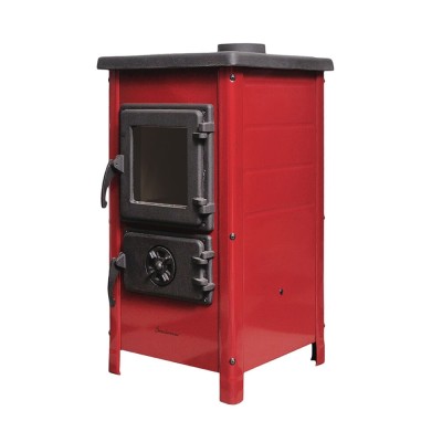 Печь-камин MBS HAPPY RED (красная) фото №1579736