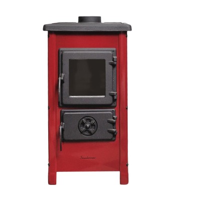 Печь-камин MBS HAPPY RED (красная) фото №1579737