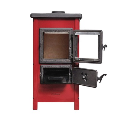 Печь-камин MBS HAPPY RED (красная) фото №1579738