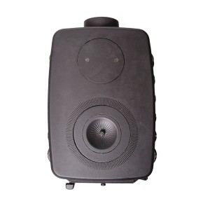 Печь-камин отопительно-варочный Бахта ProMetall черный