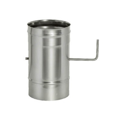 Шибер-задвижка Поворотная д120 0,5мм нерж.ВЕЗУВИЙ фото №1580212