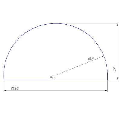 Стекло жаропрочное Bulik 215x118 мм / ТПЗ фото №1579436
