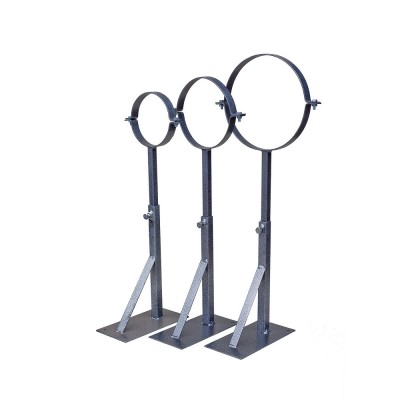 Телескопический стеновой кронштейн (черный) 220мм фото №1579659