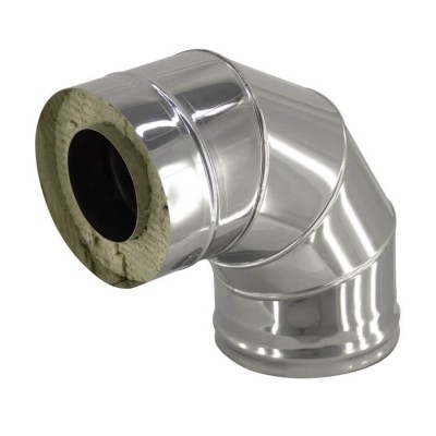 Угол-сэндвич 120/200 - 90 нерж 1мм / нерж фото №1580355