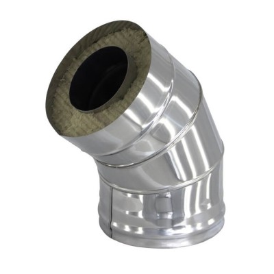 Угол-сэндвич 150/220 - 45 нерж 1мм / нерж.. фото №436471