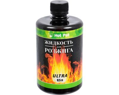 Жидкость для розжига углеводородная ULTRA, 0.5 л фото №1644015